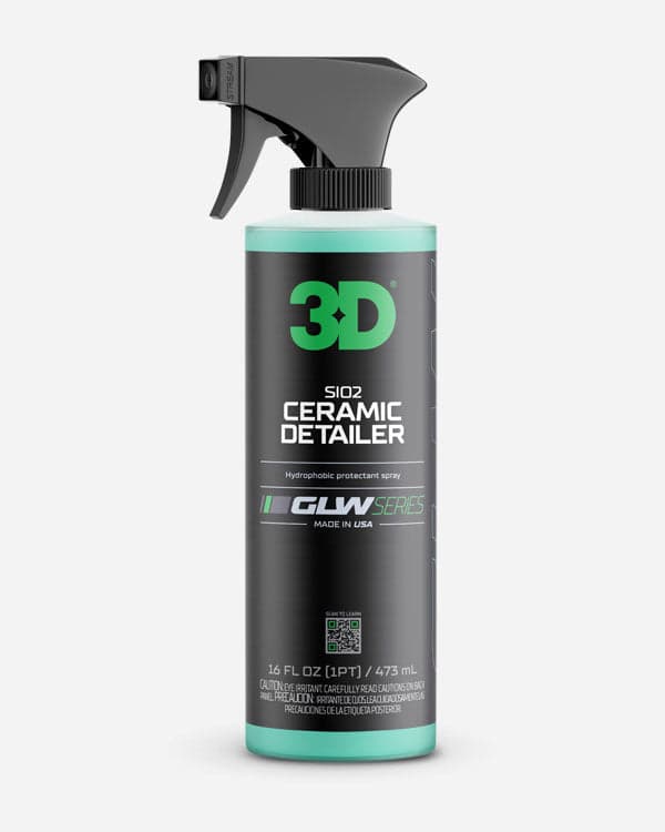 3D GLW Series SiO2 Ceramic Detailer 16 oz úðabrúsi