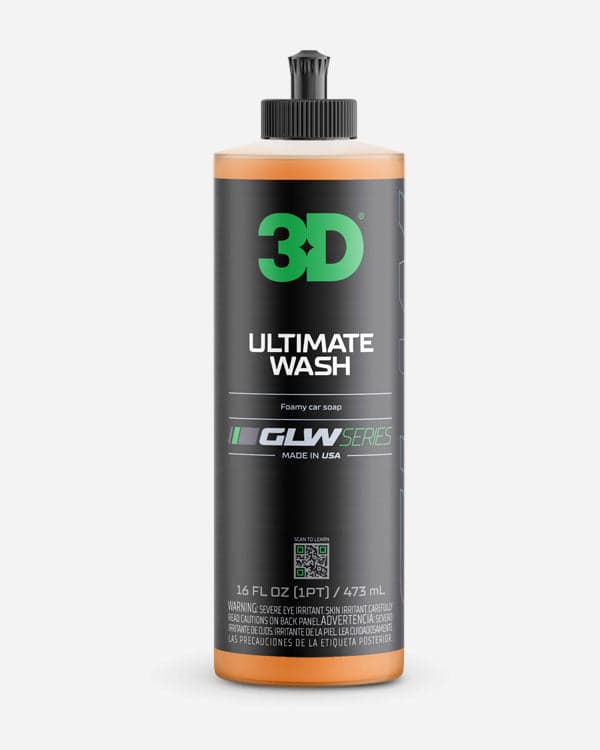 3D GLW Series Ultimate Wash 16 oz bílasápa