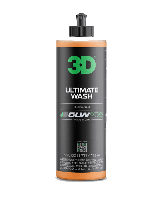 3D GLW Series Ultimate Wash 16 oz bílasápa