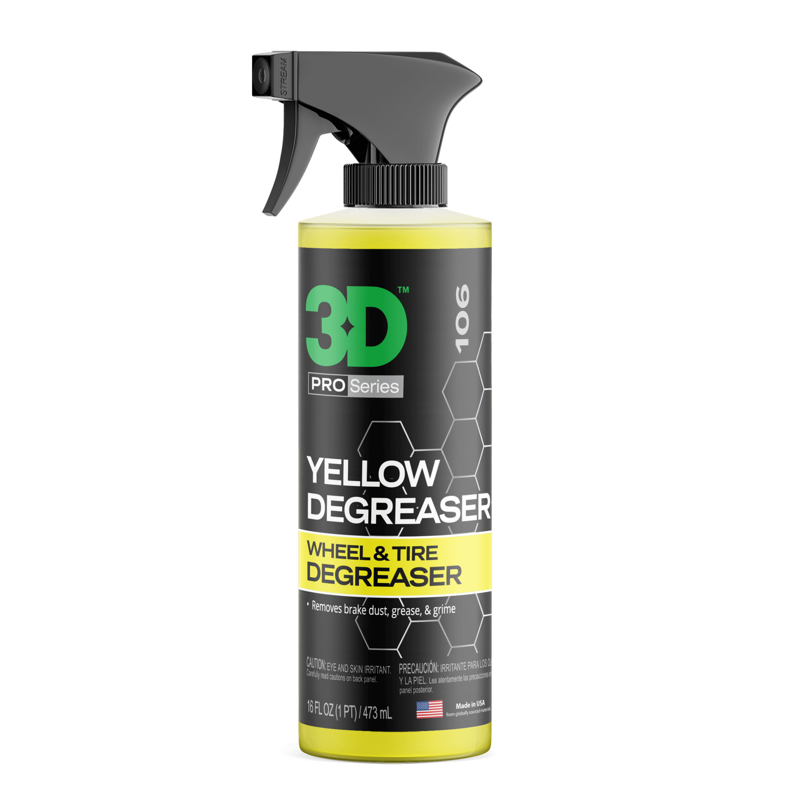3D Yellow Degreaser vörumynd